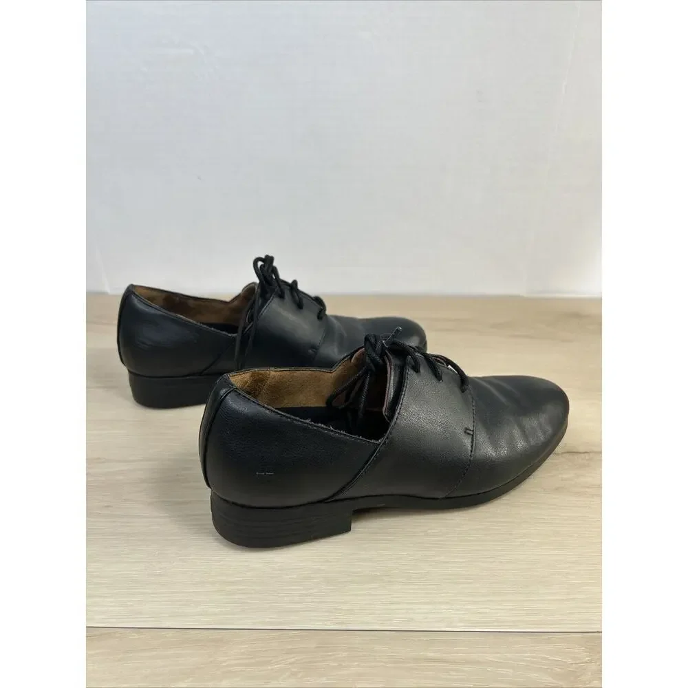 Shoes For Crews Black Slip Resistant Work Shoes Lace Up Loafers Women’s Size 7